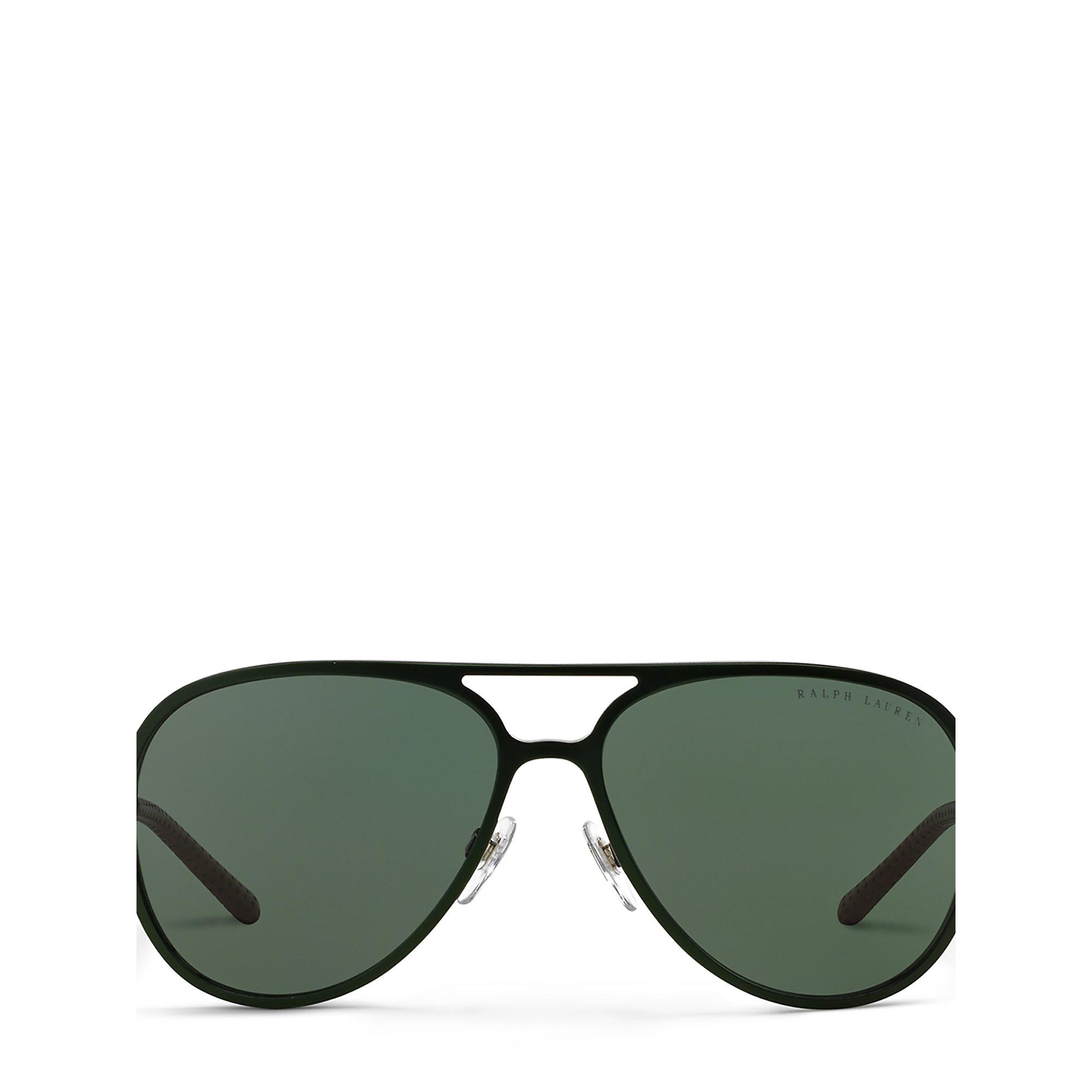 Lyst - Ralph Lauren Aluminum Driving Sunglasses in Green for Men